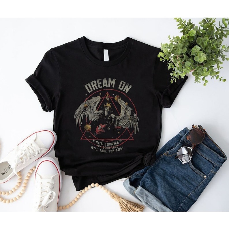 Aerosmith Dream On TShirt Aerosmith Shirt Fan Gifts Aerosmith Band Shirt